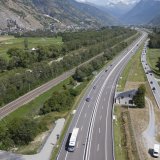 Le tronçon de l'autoroute A9 Schnidrigu-Wanne ouest dans le Haut-Valais a été ouvert en août 2023